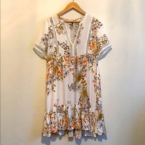 JAASE floral babydoll dress M